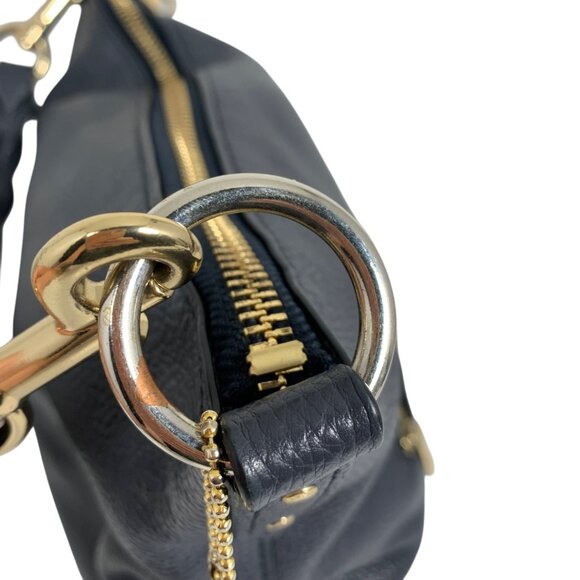 COACH Abby Duffle Leather Shoulder Crossbody Bag F31507 + Matching Wallet F16612 - Picture 15 of 16